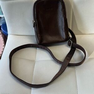 BEFEN brown Crossbody, genuine leather